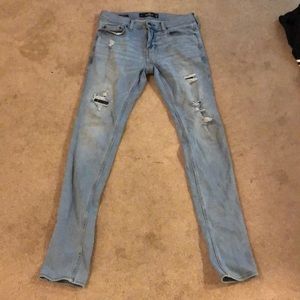 Mens Hollister stacked skinny jeans